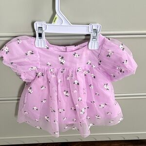 Cat & Jack dress and bottom 0-3 new